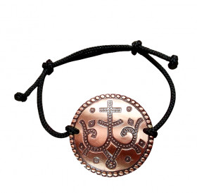 Браслет-шнурок «Процветший крест»