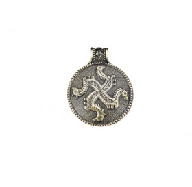 Подвеска сложноукрашенная «Солнцеворот»