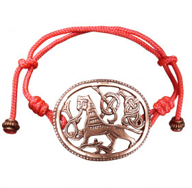 Браслет-шнурок «Царь зверей»