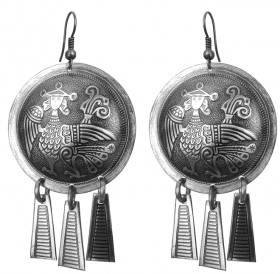 Серьги шумящие «Алконост»