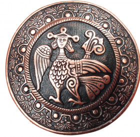 Фибула литая «Алконост»