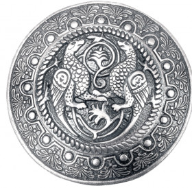 Фибула литая «Симарглы»