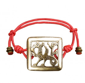 Браслет-шнурок «Двуглавый грифон»