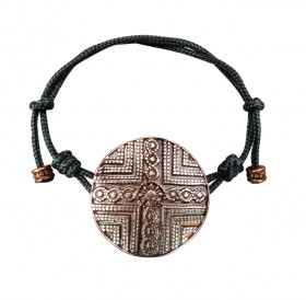 Браслет-шнурок «Пашня» № 1