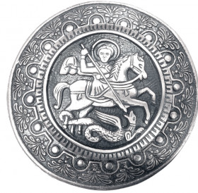 Фибула литая «Георгий Победоносец»