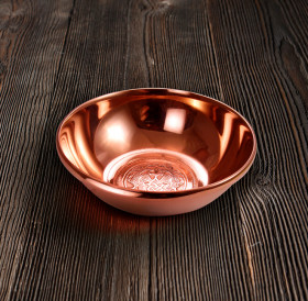 Плошка «Суздальские ястребы». Глянцевая