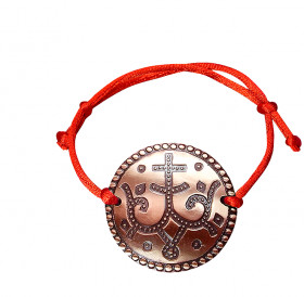 Браслет-шнурок «Процветший крест»