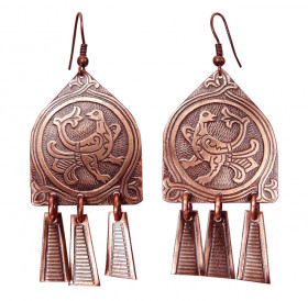 Серьги шумящие «Горлица»