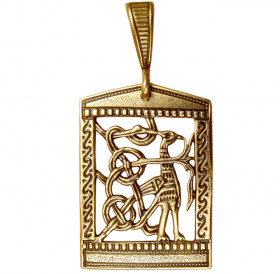 Подвеска прорезная «Журавль в доме»