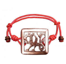 Браслет-шнурок «Двуглавый грифон»