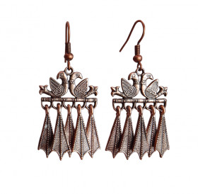 Серьги «Пара голубей»