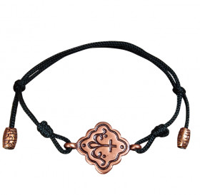 Браслет-шнурок «Процветший крест» № 2