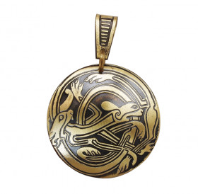 Подвеска «Кельтские переплетенные собаки»