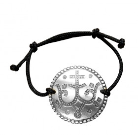 Браслет-шнурок «Процветший крест»