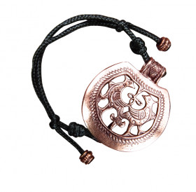 Браслет-шнурок «Пара мирных птиц»