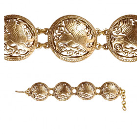 Браслет прорезной «Суздальский грифон»