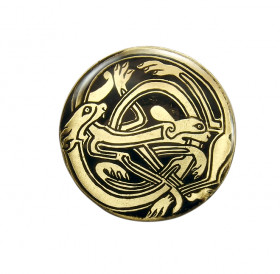 Магнит «Кельтские переплетенные собаки»