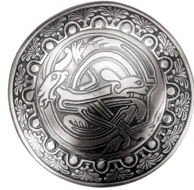 Фибула накладная «Кельтские переплетенные собаки»