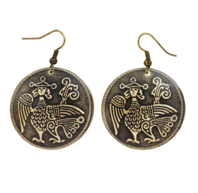 Серьги «Алконост»