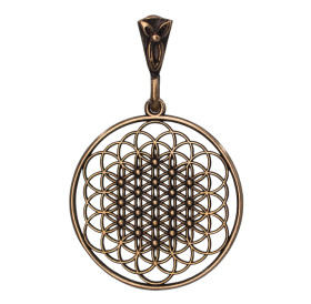 Подвеска прорезная "Цветок жизни"