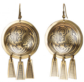 Серьги шумящие «Симарглы»