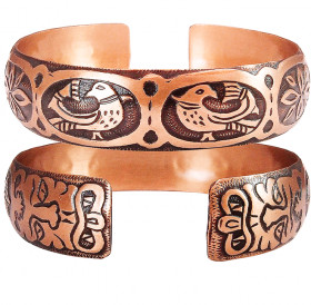 Браслет с львиными масками