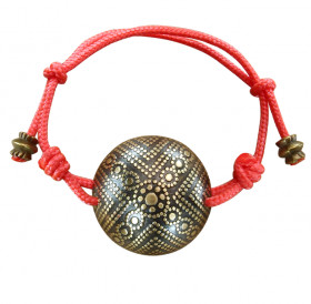 Браслет-шнурок сферический «Пашня»