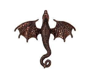 Подвеска-брошь "Дракон"