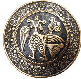 Фибула литая «Алконост»