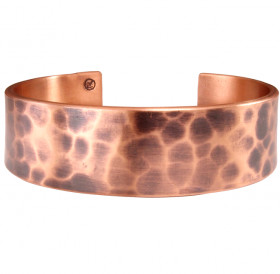 Браслет кованый, тонированный. Толщина 2,6 мм