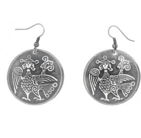 Серьги «Алконост»