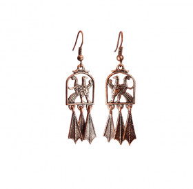 Серьги «Соборные князь-птицы»