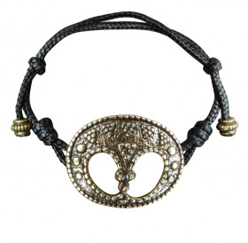 Браслет-шнурок «Замкнутая лунница»