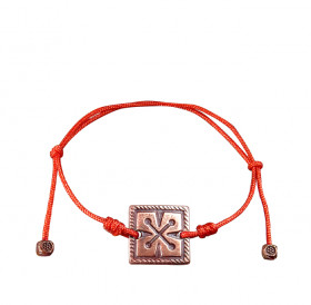 Браслет-шнурок «Иней» № 2