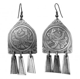 Серьги шумящие «Горлица»