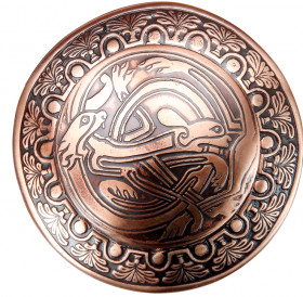 Фибула накладная «Кельтские переплетенные собаки»