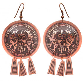 Серьги шумящие «Тереховские птицы»