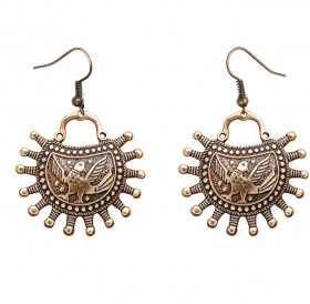 Серьги «Суздальские соколы»