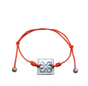 Браслет-шнурок «Иней» № 2