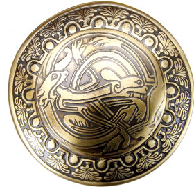 Фибула накладная «Кельтские переплетенные собаки»