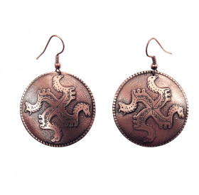 Серьги «Солнцеворот»