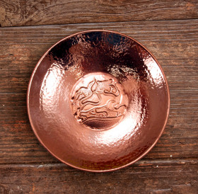 Тарелка «Лют-зверь». Глянцевая