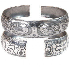 Браслет с львиными масками