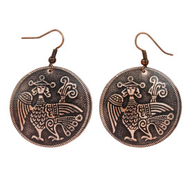 Серьги «Алконост»