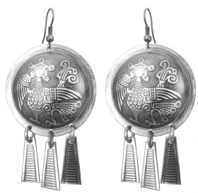 Серьги шумящие «Алконост»