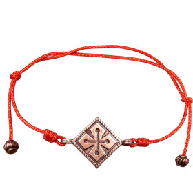 Браслет-шнурок «Иней» № 3