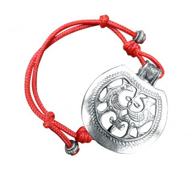 Браслет-шнурок «Пара мирных птиц»