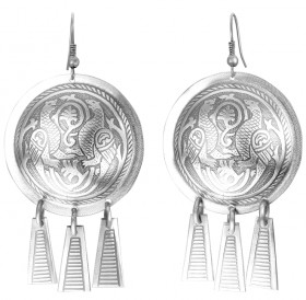 Серьги шумящие «Симарглы»