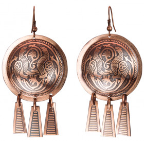 Серьги шумящие «Симарглы»