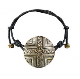 Браслет-шнурок «Пашня» № 1